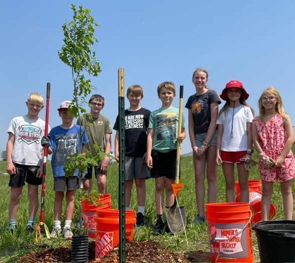 Treynor CSD 5th Grade Arbor Day Project
